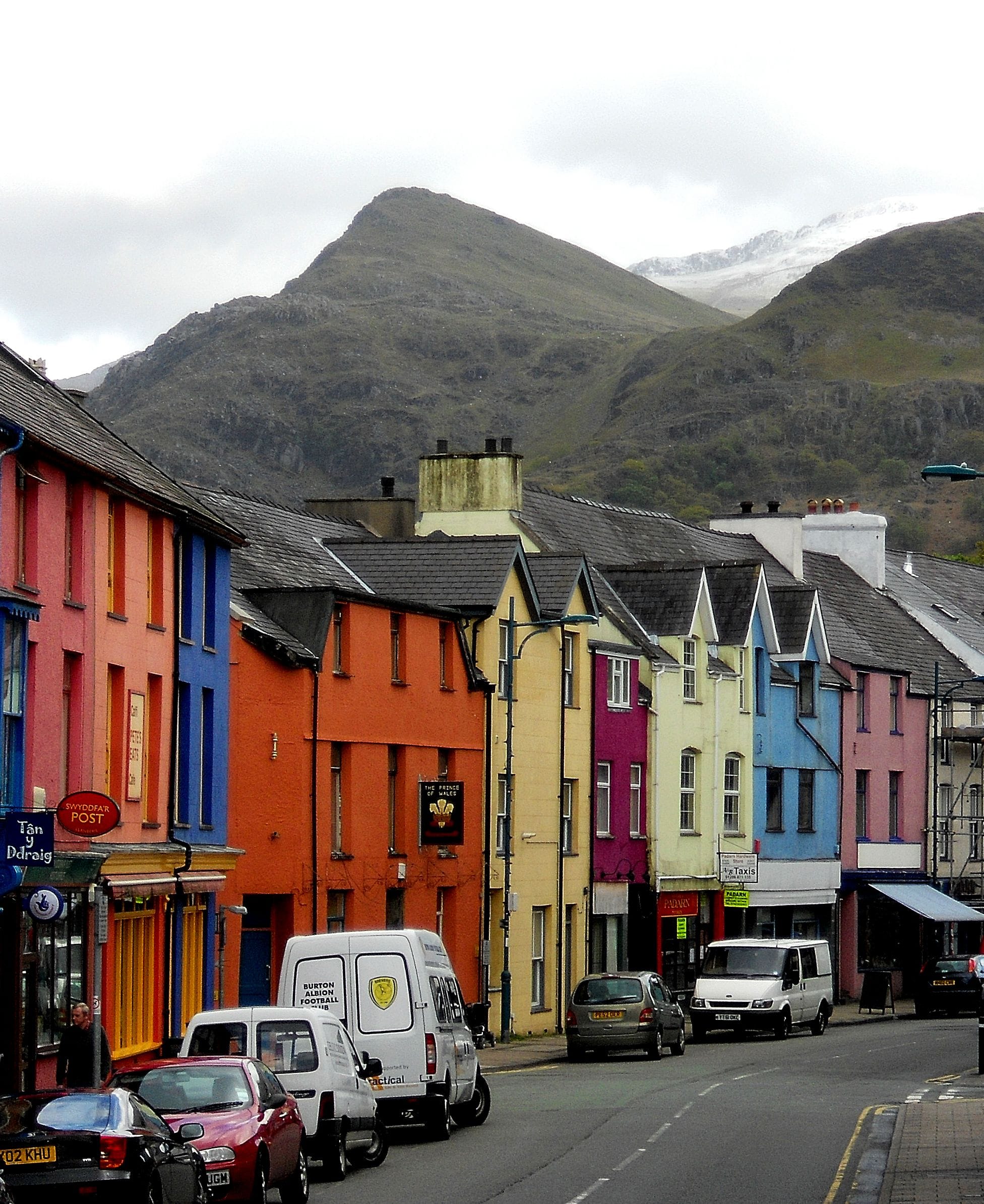 Llanberis main street