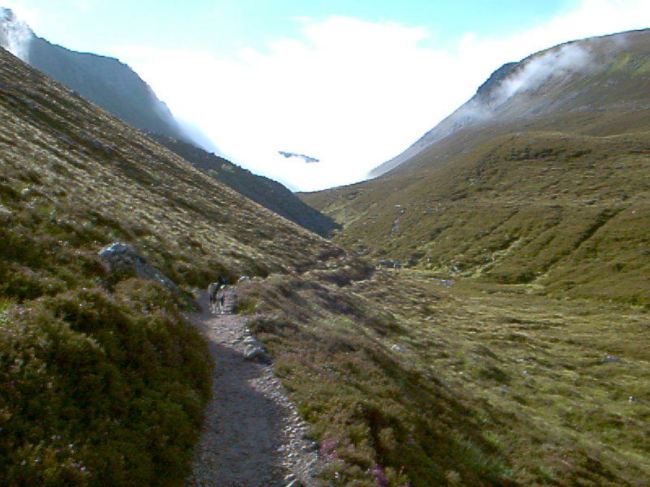 Lairig Ghru Looking through the Lairig Ghru