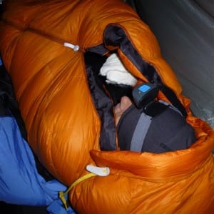 In Sleeping Bag