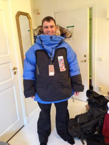 kitted out