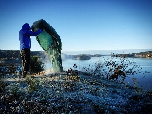 Sophie and frozen tent (1)