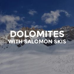 Dolomites with Salomon Skis Featured Image