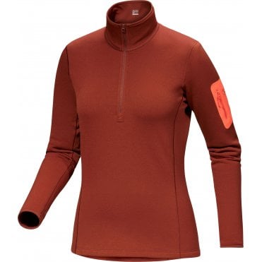 Womens Kyanite Baselayer Zip Neck