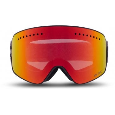 Fifty-Five Matt Black Dark Brown Red Mirror/ Orange Revo Blue