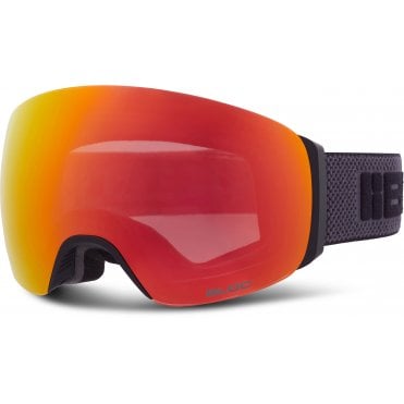 Forty-Five Matt Black Dark Brown Red Mirror/Orange Revo Blue