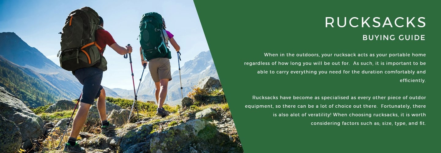 Rucksacks Buying Guide | LD Mountain Centre
