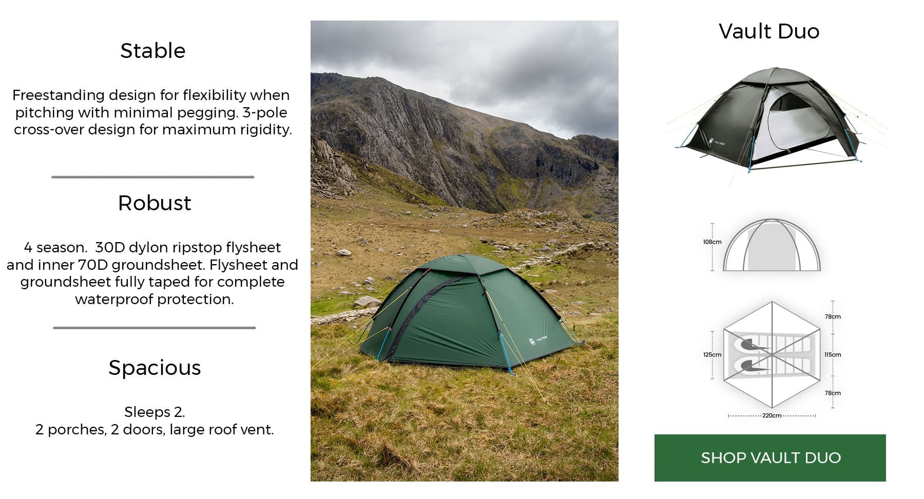 terra nova vault duo | LD Mountain centre