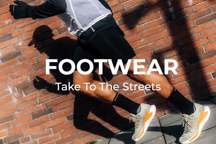 Outdoor footwear for urban adventures