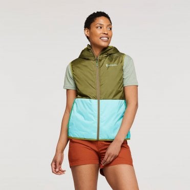 Womens Teca Calido Hooded Vest
