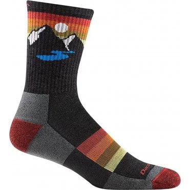 Mens Sunset Ridge Micro Crew Lightweight w Cushion