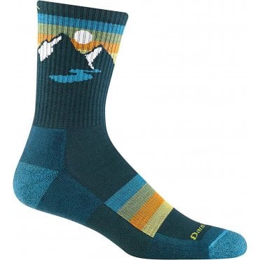 Mens Sunset Ridge Micro Crew Lightweight w Cushion