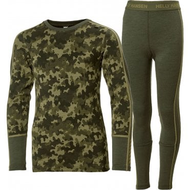 Junior Graphic Lifa Merino Set