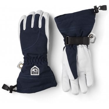 Womens Army Leather Heli Ski Glove