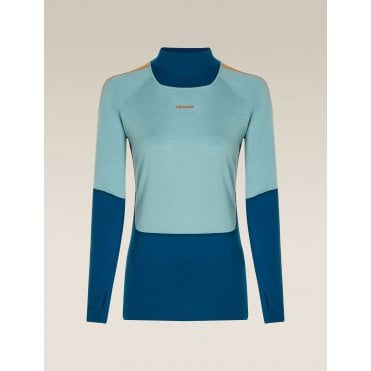 Women Merino 200 Oasis Plus LS High Neck