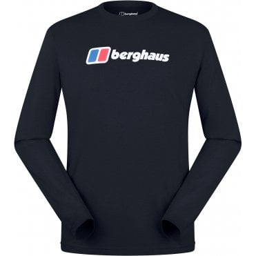 Mens Berghaus Big Logo Longsleeve Tee