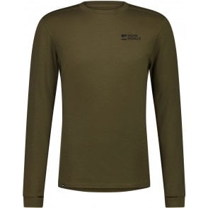 Mens Cascade Merino Base Layer Long Sleeve