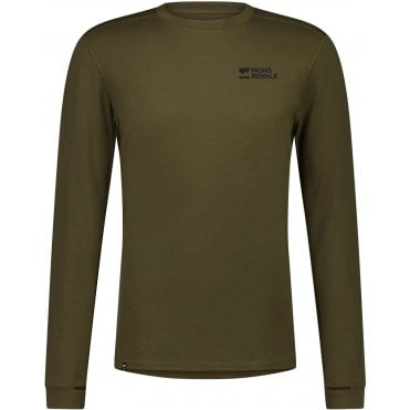 Mens Cascade Merino Base Layer Long Sleeve