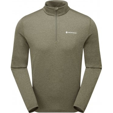 Mens Dart Zip Neck