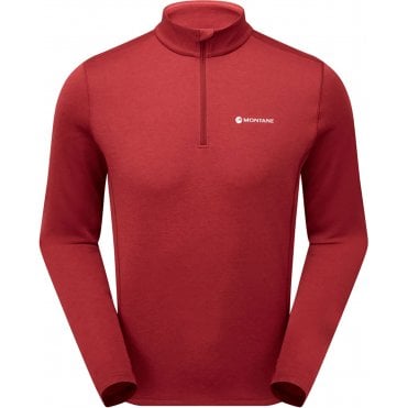 Mens Dart Zip Neck