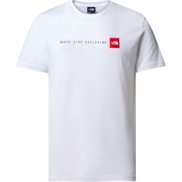 Mens S/S Never Stop Exploring Tee