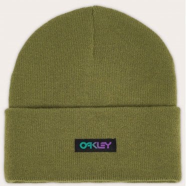 Mens B1B Gradient Patch Beanie