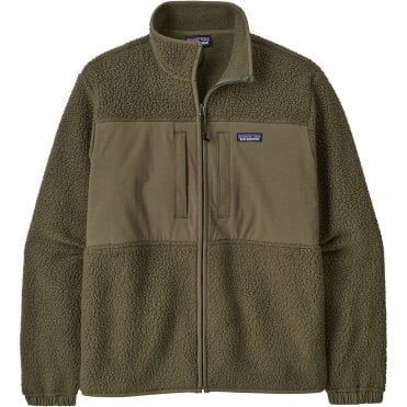 Mens Retro Pile Patch Jacket