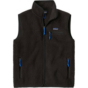 Mens Retro Pile Vest