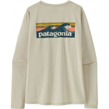 Womens L/S Cap Cool Daily Shirt - Boardshort Logo