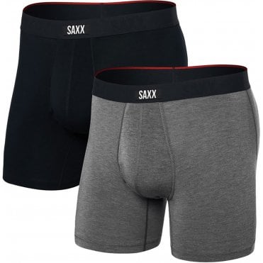 Mens Vibe Xtra Boxer Breif Fly 2 Pack