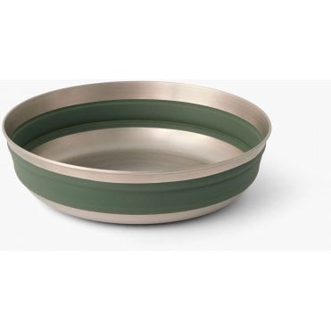 Detour Stainless Steel Collapsible Bowl - L