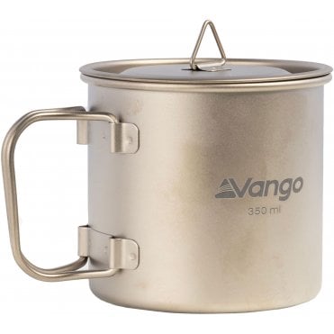 Titanium Single Walled 350ml Mug