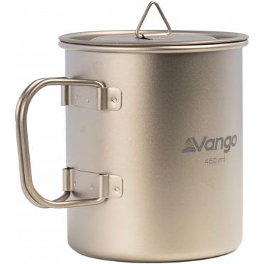 Titanium Single Walled 450ml Mug